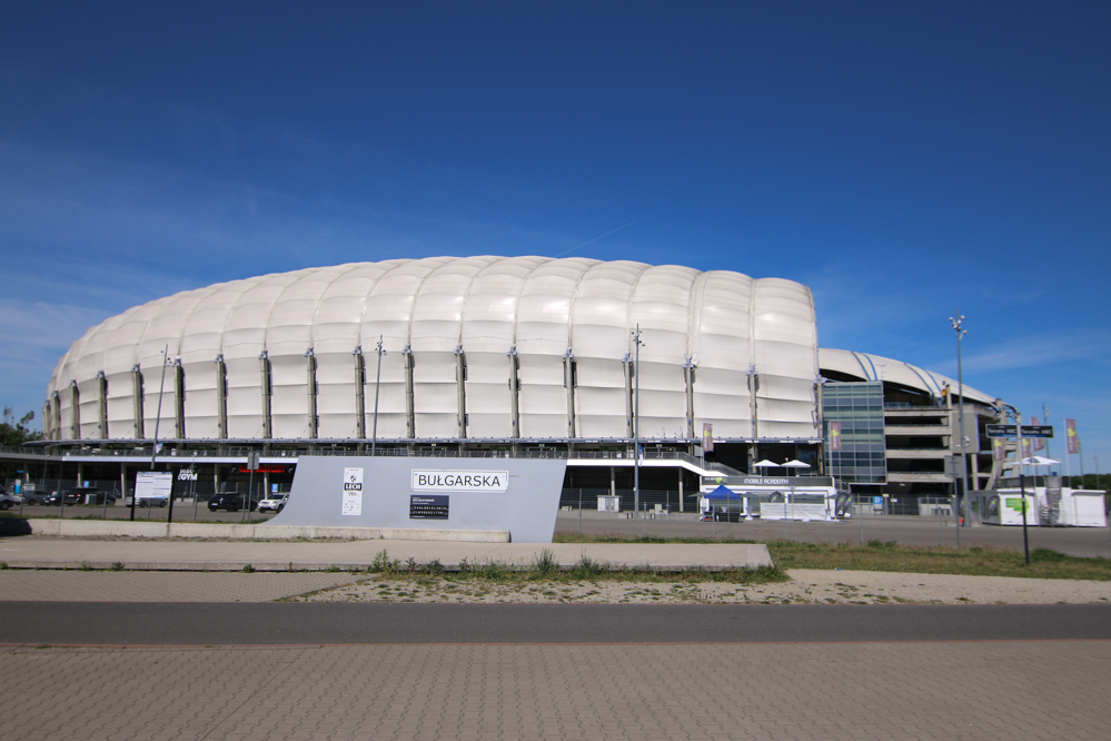 stadion lech poznań bułgarska stadion lecha - Leon Bielewicz  - Radio Poznań