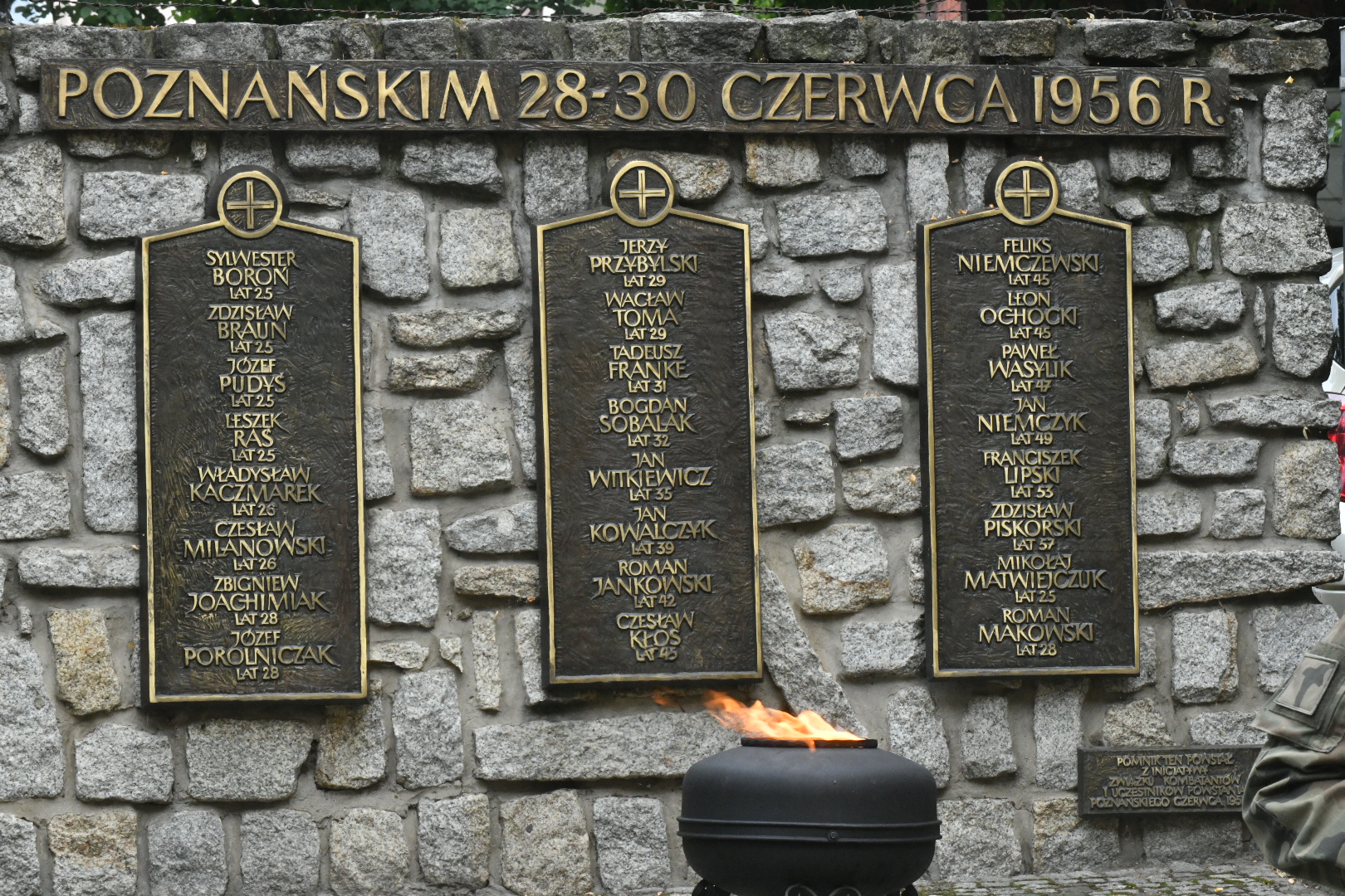 czerwiec 56 obchody pomnik poległych - Wojtek Wardejn - Radio Poznań