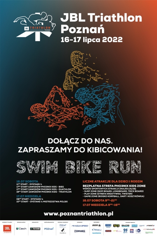 9. edycja JBL Triathlon Poznań - Organizator