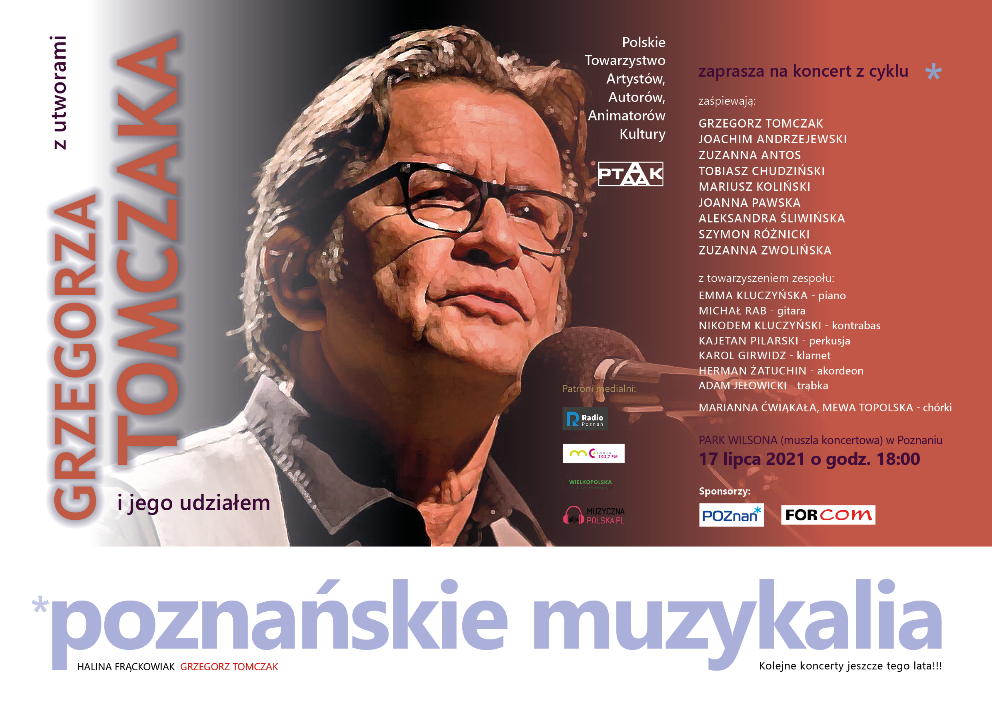 Poznańskie Muzykalia - Grzegorz Tomczak - Organizator