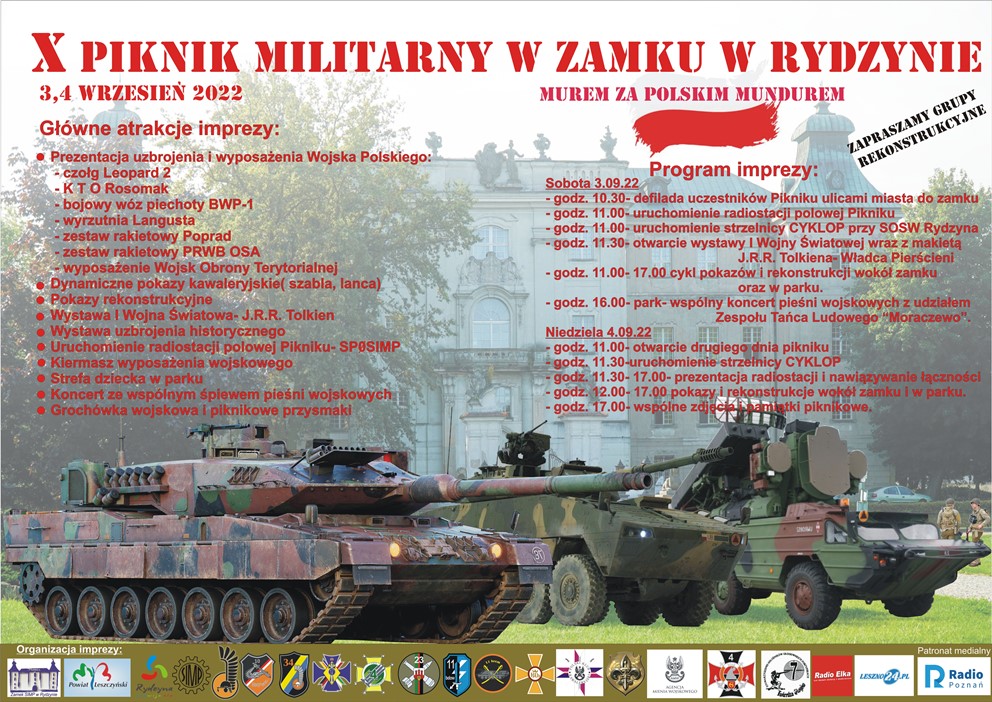 X Piknik Militarny w Zamku w Rydzynie - Organizator