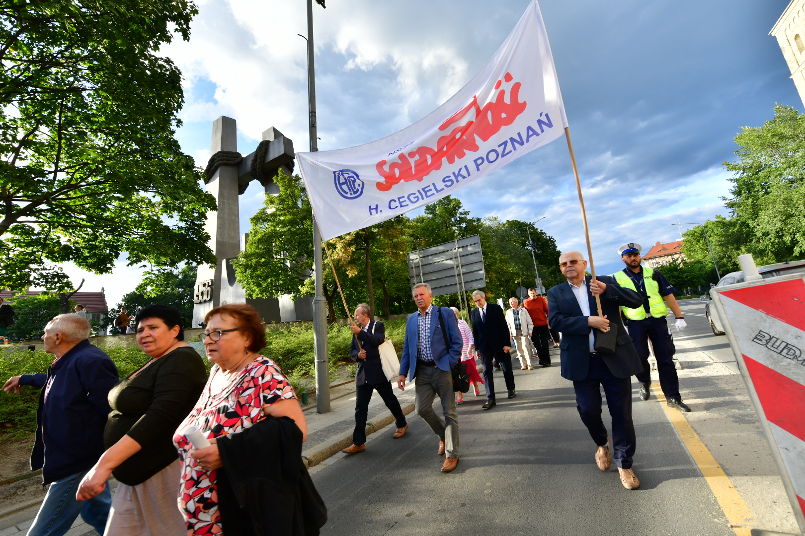 Obchody 42. rocznicy podpisania Porozumień Sierpniowych w Poznaniu - Wojtek Wardejn - Radio Poznań