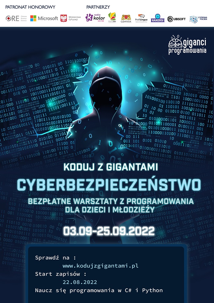 Koduj z Gigantami – Cyberbezpieczeństwo - Organizator