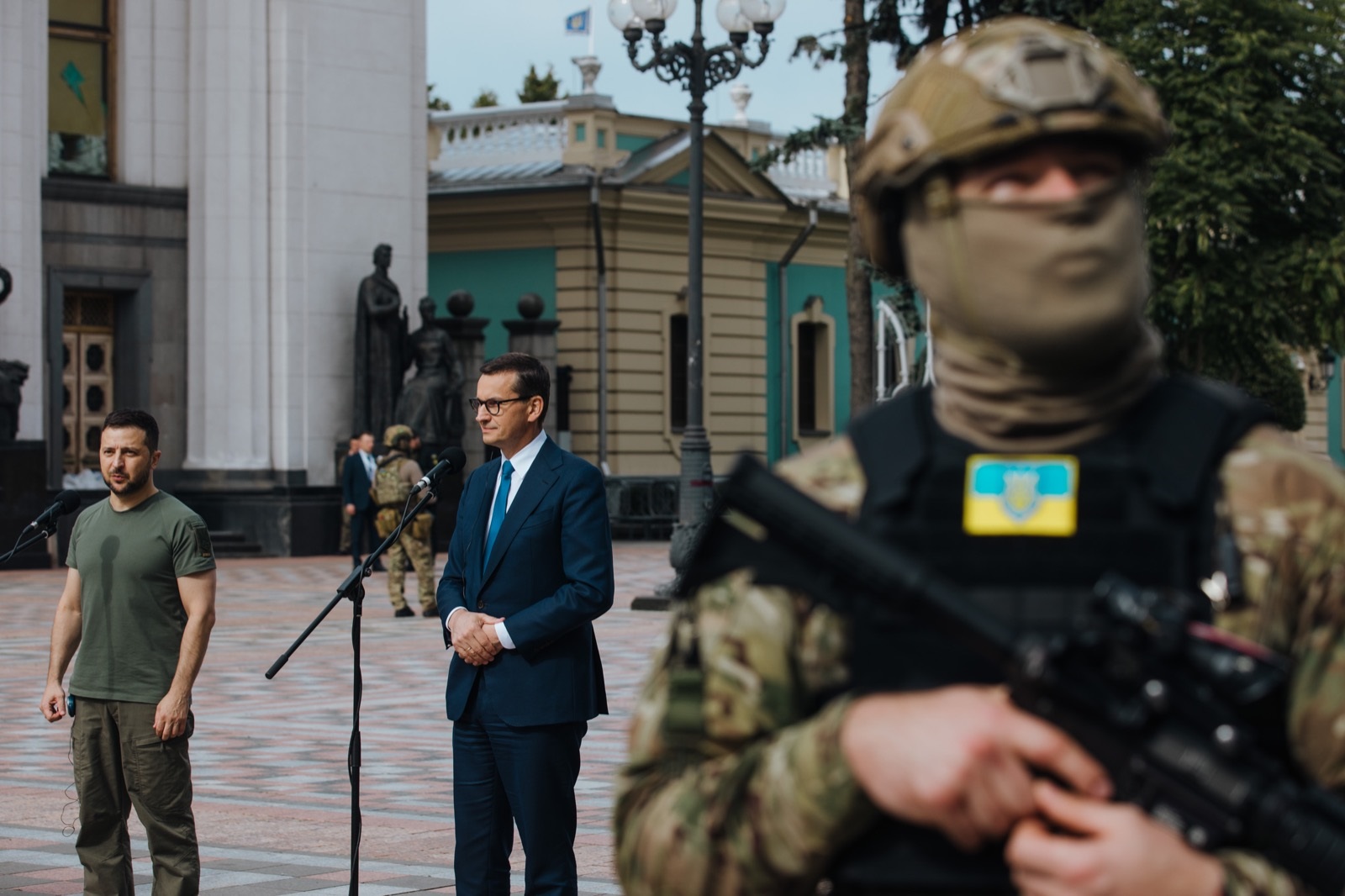premier aleja odwagi w kijowie - Kancelaria Premiera