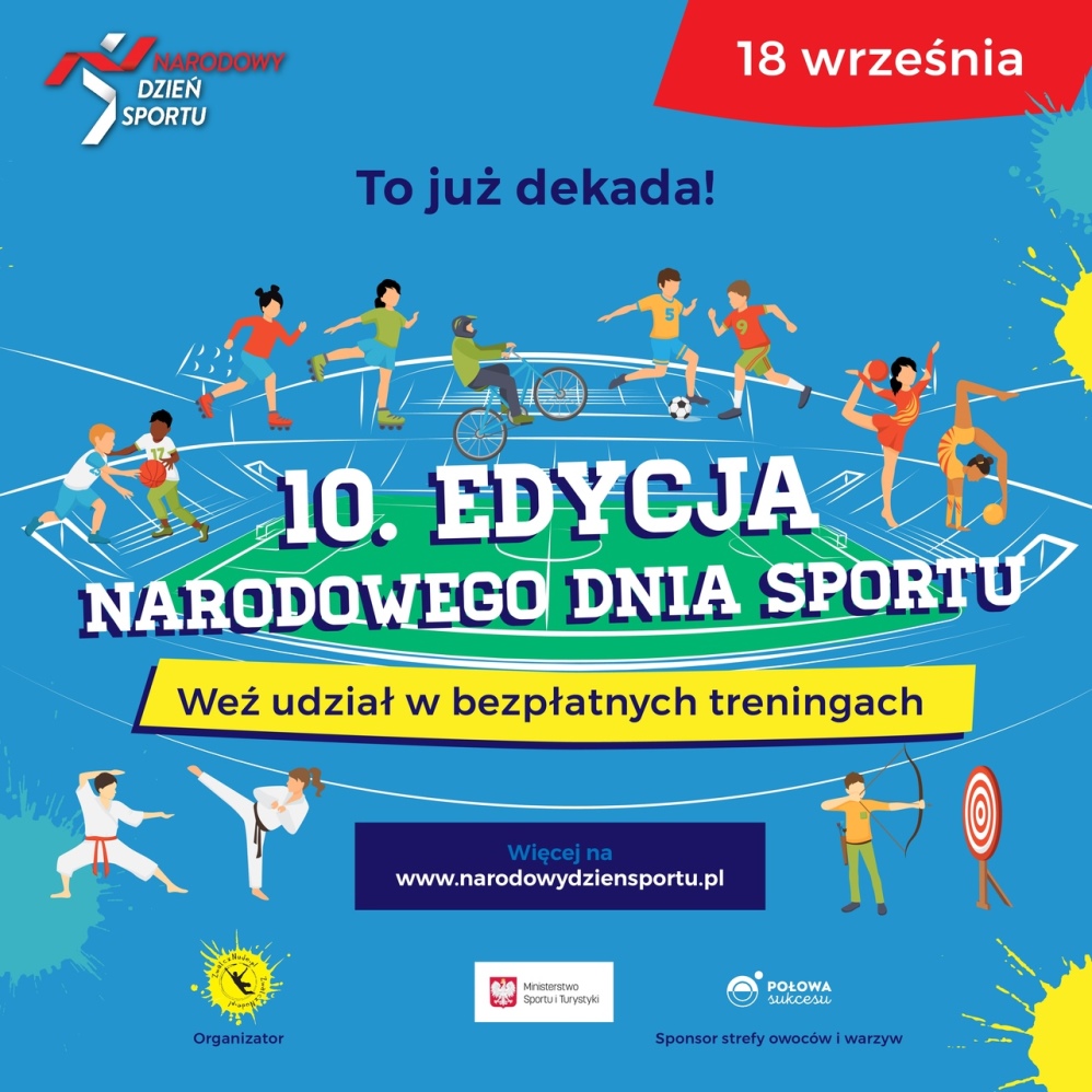 Narodowy Dzień Sportu 2022 - Organizator