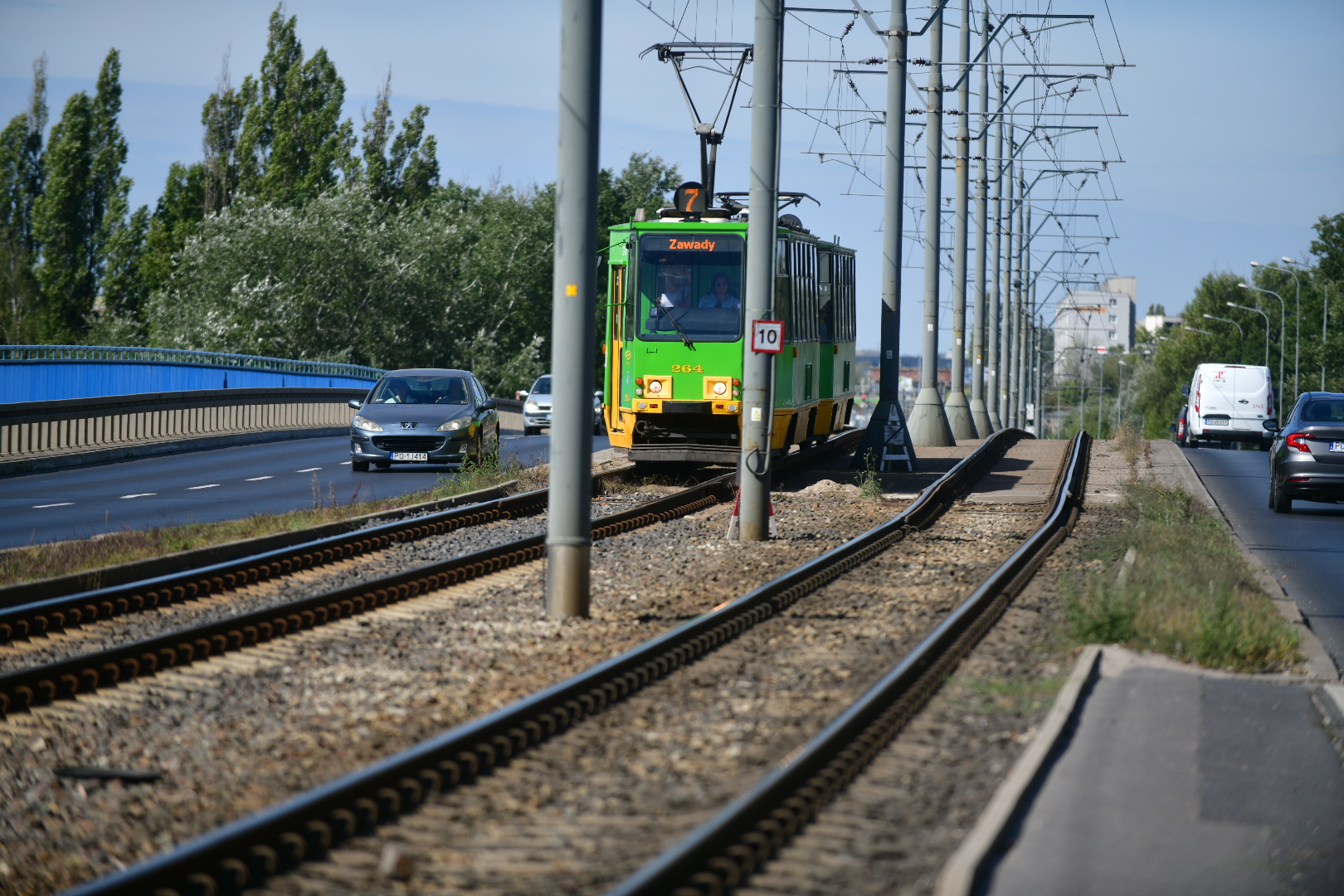 hetmańska tramwaje tramwaj mpk most przemysła - Wojtek Wardejn - Radio Poznań