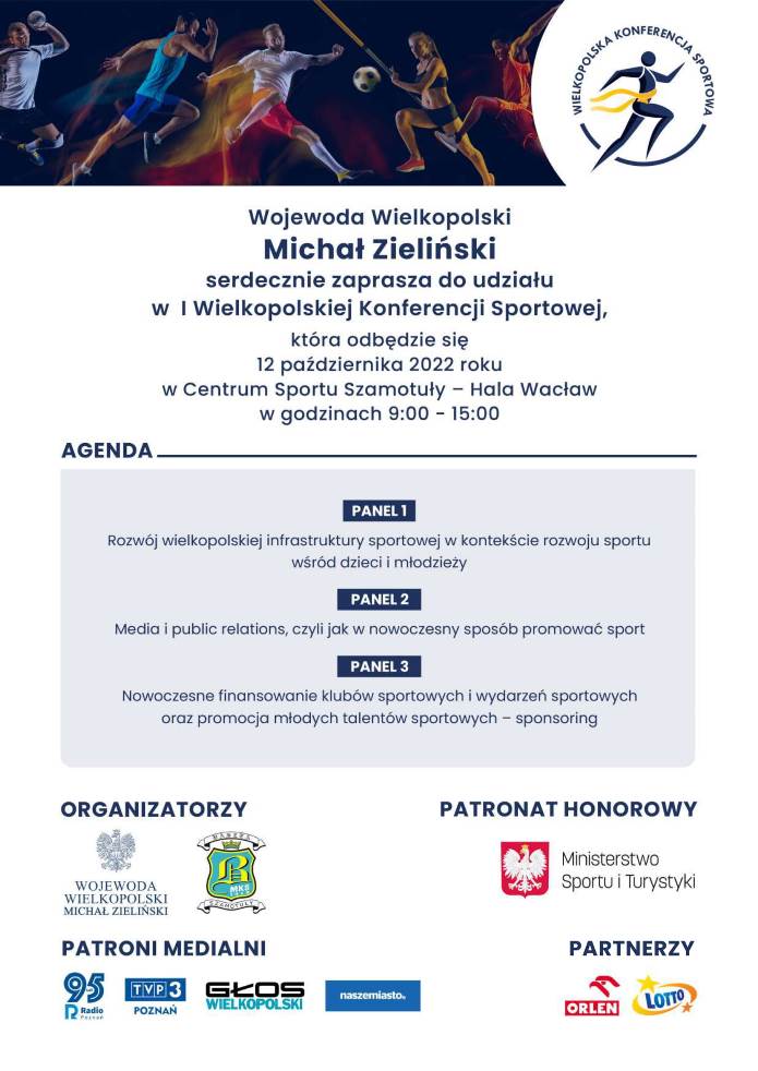 I Wielkopolska Konferencja Sportowa 2022 - Organizator