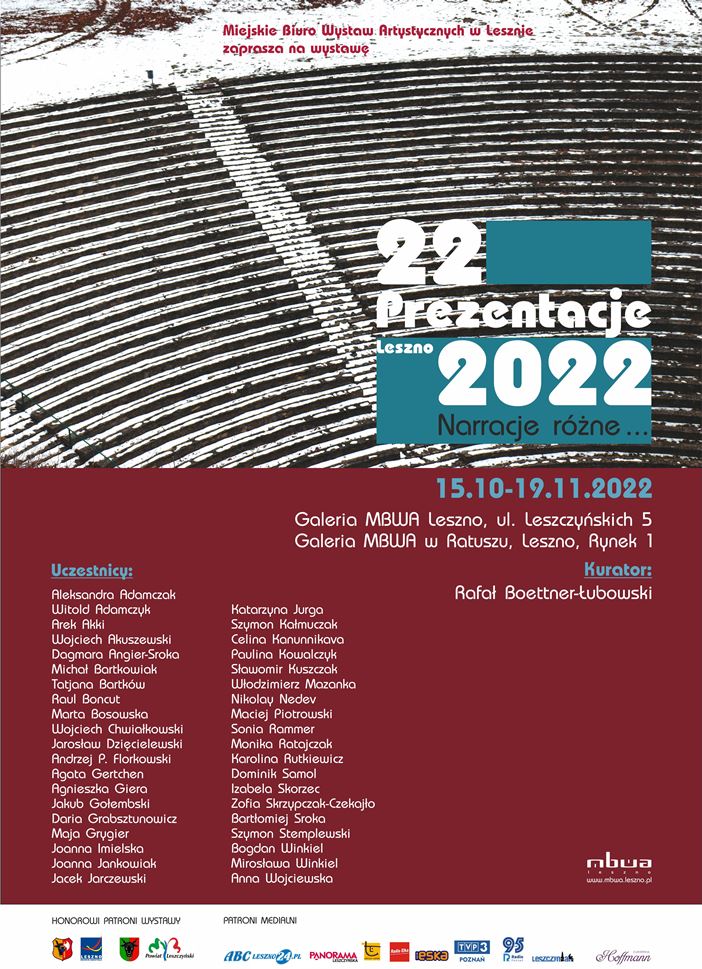 22 Prezentacje – Leszno 2022. Narracje różne... - Organizator