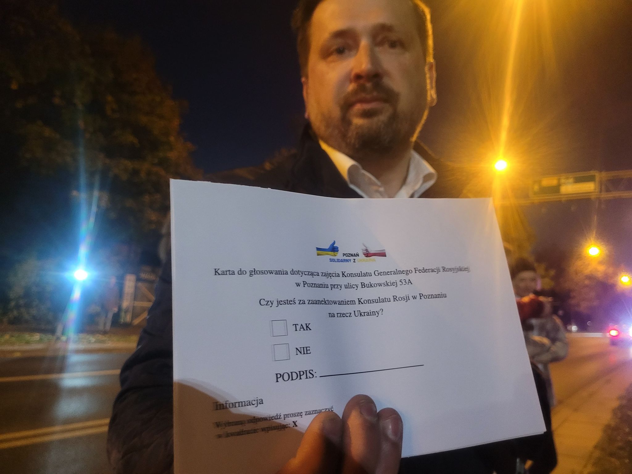 Głosowali nad zaanektowaniem Konsulatu Federacji Rosyjskiej przez Ukrainę marcin staniewski - Hubert Jach