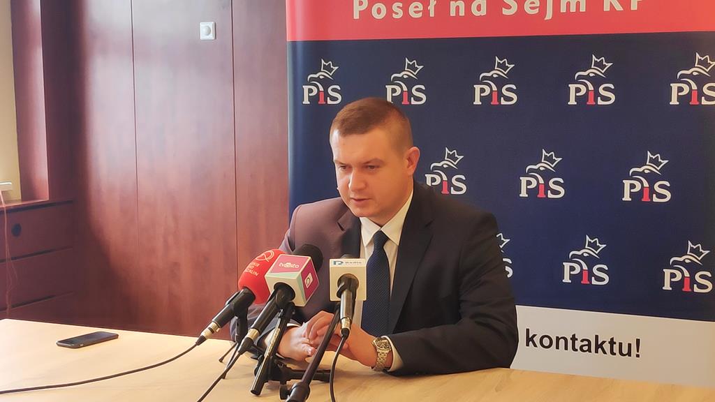 poseł PiS Marcin Porzucek - Przemysław Stochaj