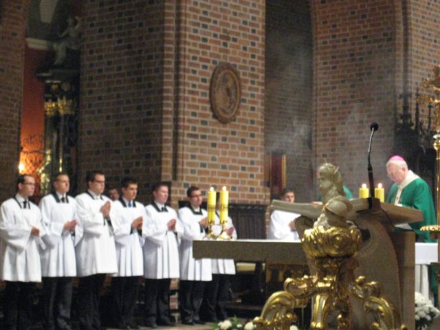 Msza w katedrze - Magdalena Konieczna