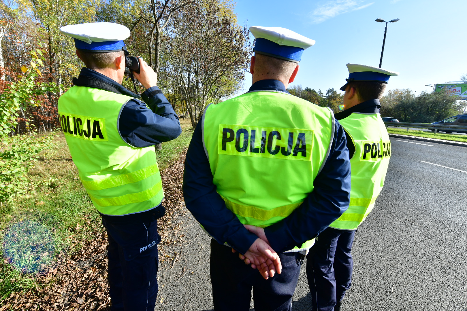 policja drogówka policjanci kwp poznań - Wojtek Wardejn - Radio Poznań