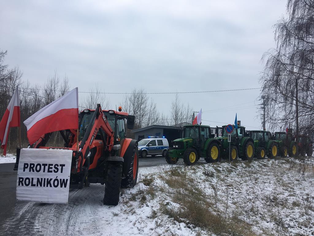 Protest rolników z gminy Nowe Skalmierzyce przeciwko obwodnicy kalisza - Danuta Synkiewicz  - Radio Poznań