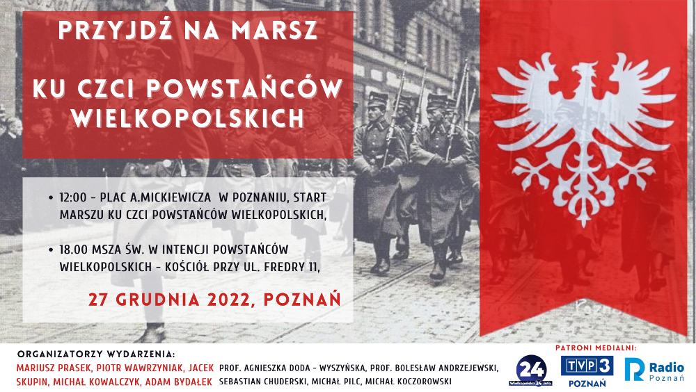 Obchody Ku Czci Powstańców Wielkopolskich 2022 - Organizator