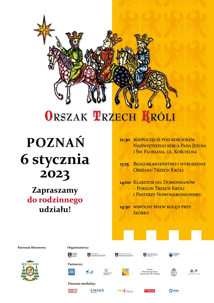 Orszak Trzech Króli przejdzie znowu ulicami Poznania - Organizator