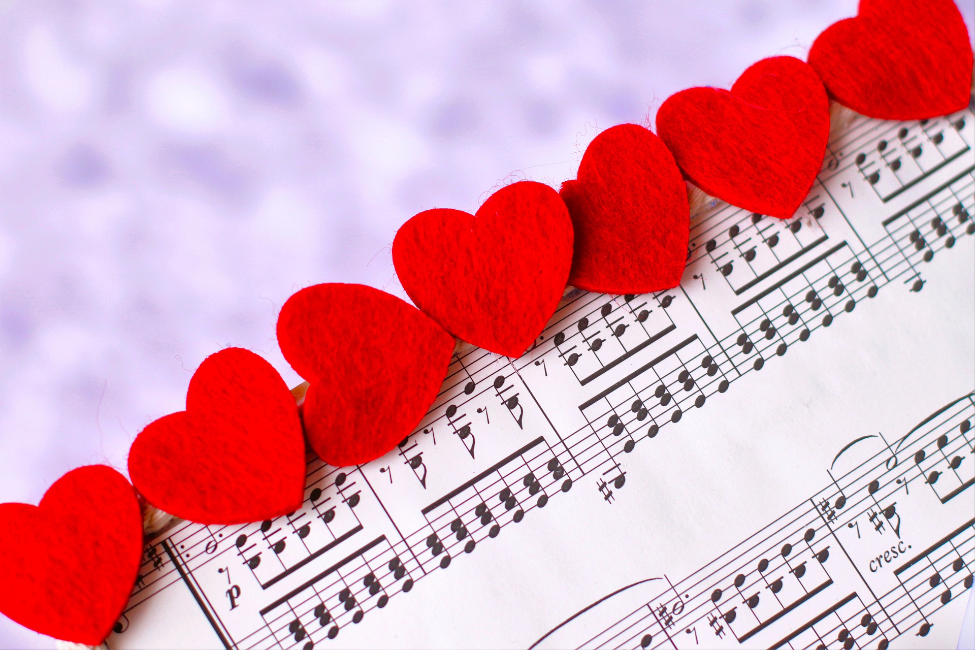 serce muzyka koncert walentynkowy - Pixabay