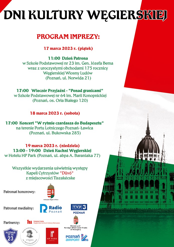 Dni Kultury Węgierskiej 2023 - Organizator
