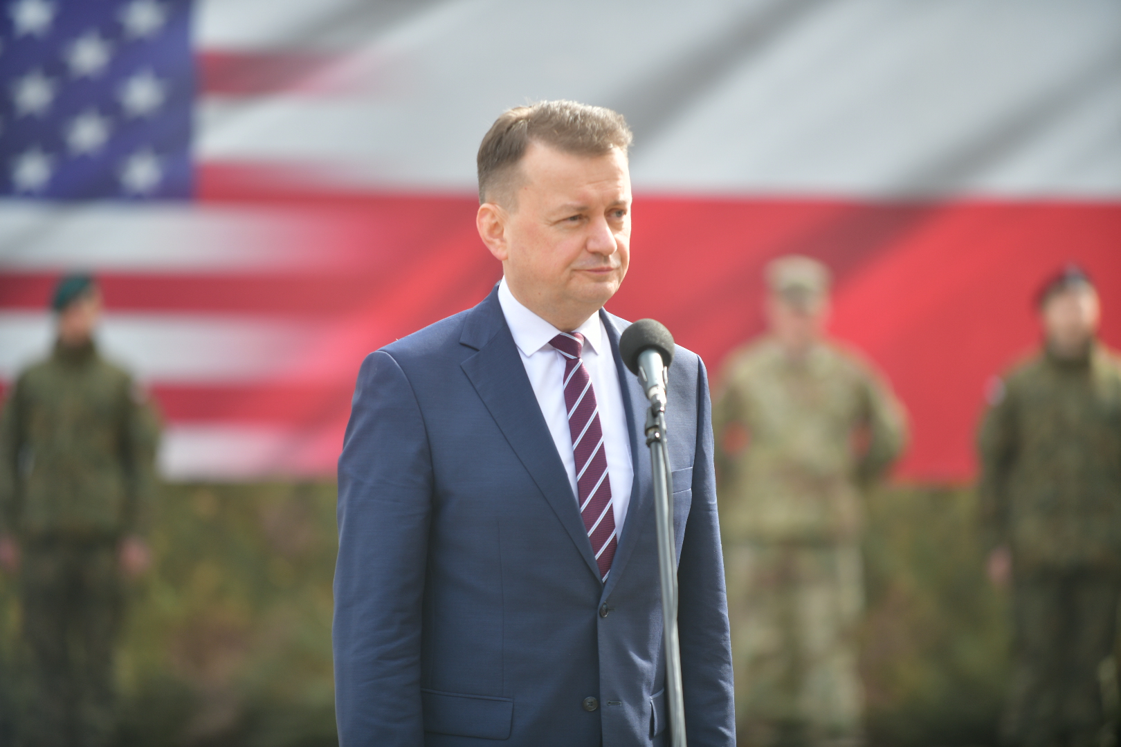 pierwszy stały garnizon USA mariusz błaszczak mark brzeziński camp kościuszko - Wojtek Wardejn - Radio Poznań