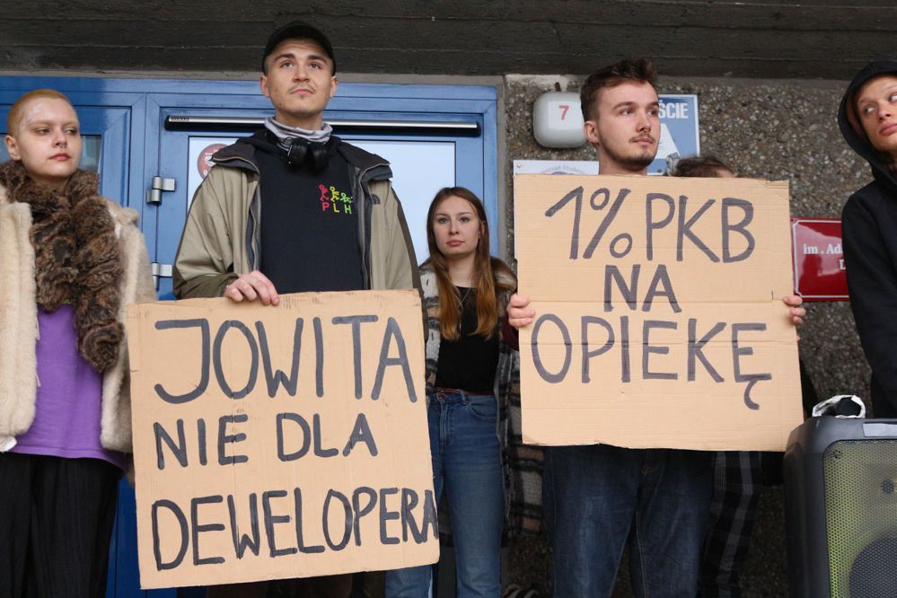 jowita protest - Leon Bielewicz