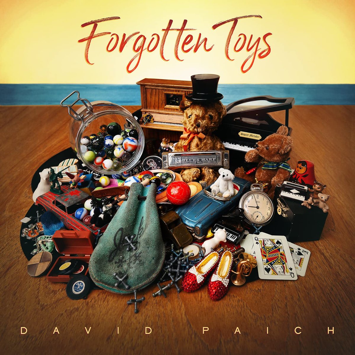 David Paich “Forgotten Toys” - Okładka płyty