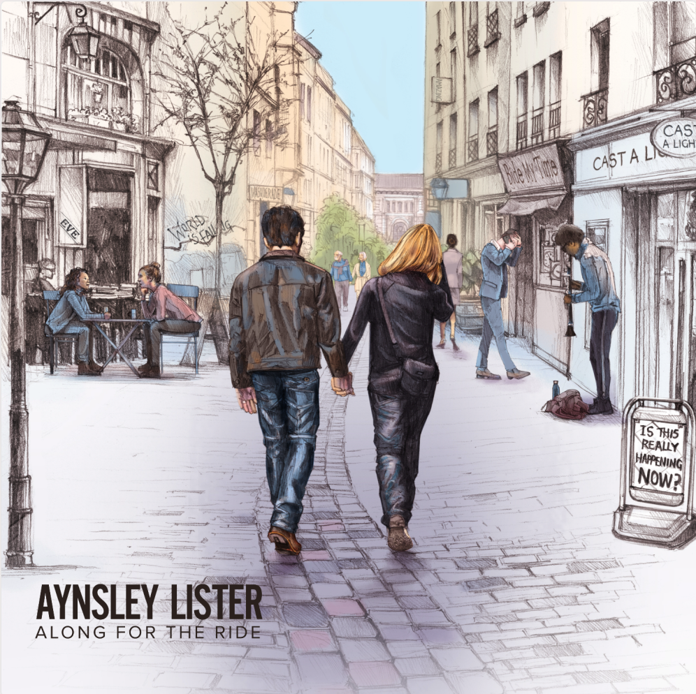 Aynsley Lister „Along For The Ride” - Okładka płyty