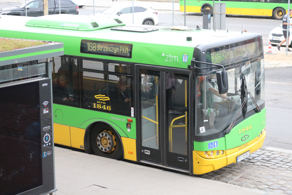 spóźnienie autobusy linia 168 autobus mpk poznań autobus dworzec - Leon Bielewicz  - Radio Poznań