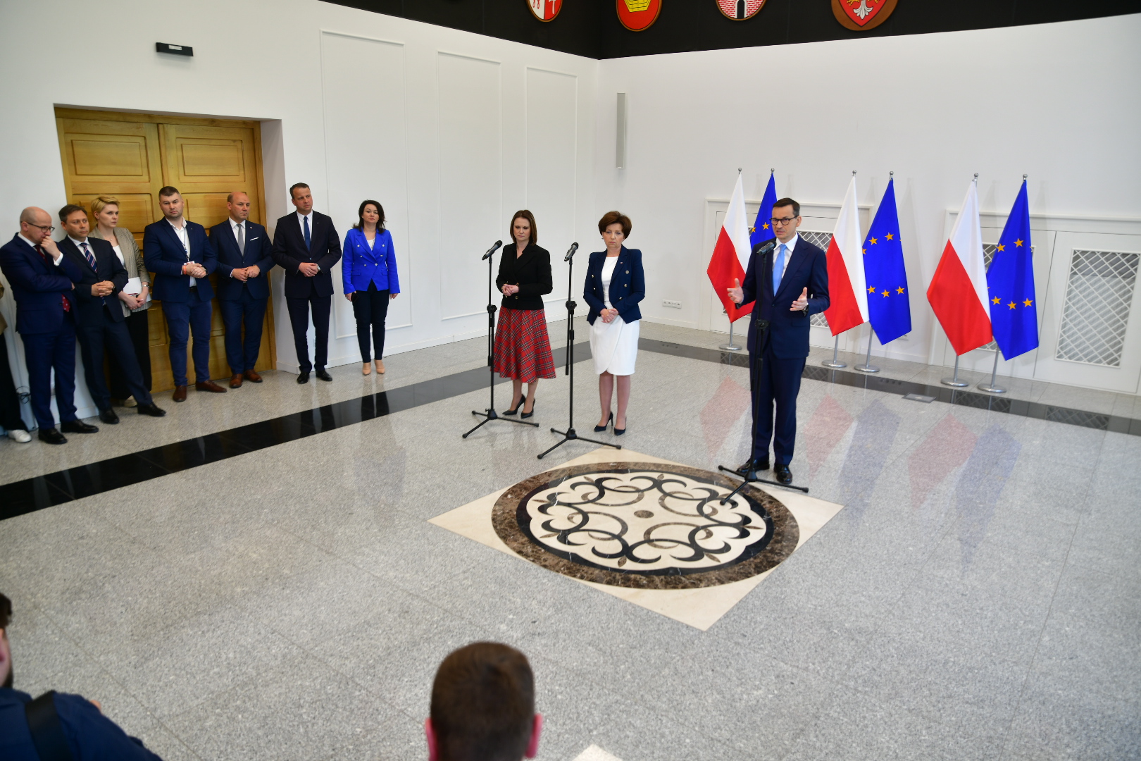 premier mateusz morawiecki u wojewody konferencja  - Wojtek Wardejn - Radio Poznań