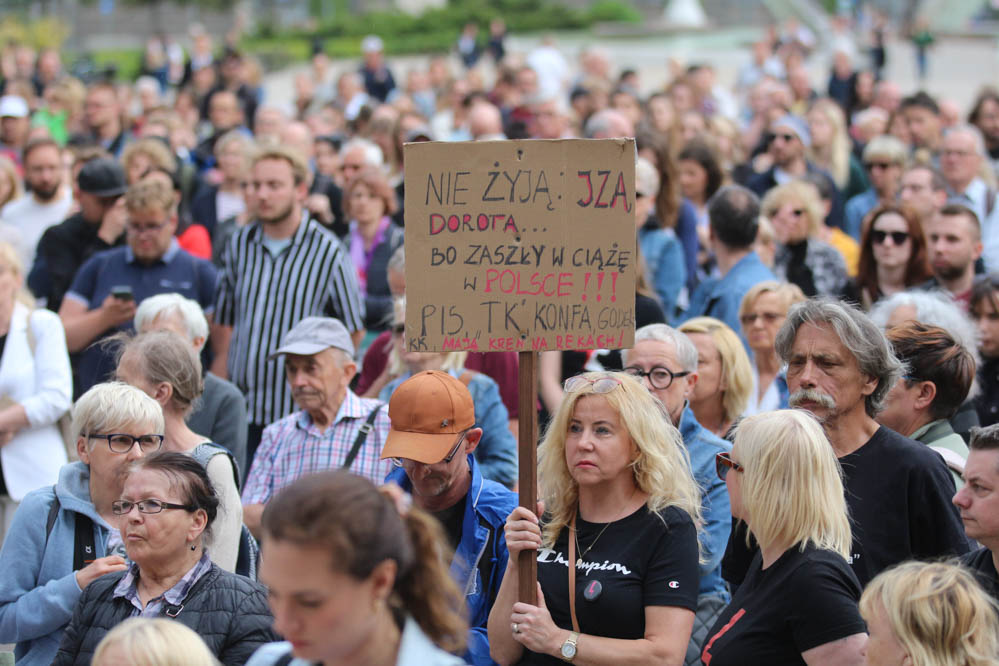 strajk kobiet 2023 - Leon Bielewicz - Radio Poznań