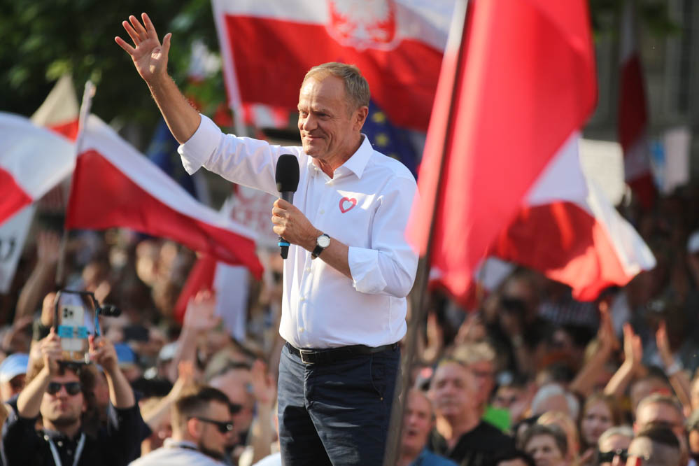 donald tusk poznań - Leon Bielewicz  - Radio Poznań
