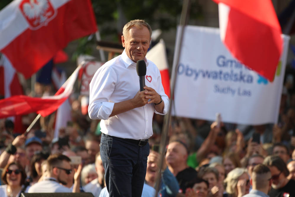 donald tusk poznań - Leon Bielewicz  - Radio Poznań