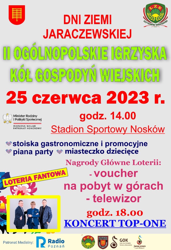 II Ogólnopolskie Igrzyska Kół Gospodyń Wiejskich 2023 - Organizator