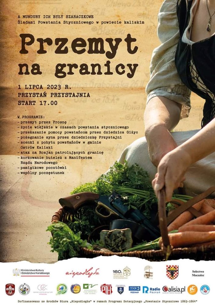 „Przemyt na granicy” - rekonstrukcja historyczna z Powstania Styczniowego w Przystajni w gminie Brzeziny - Organizator