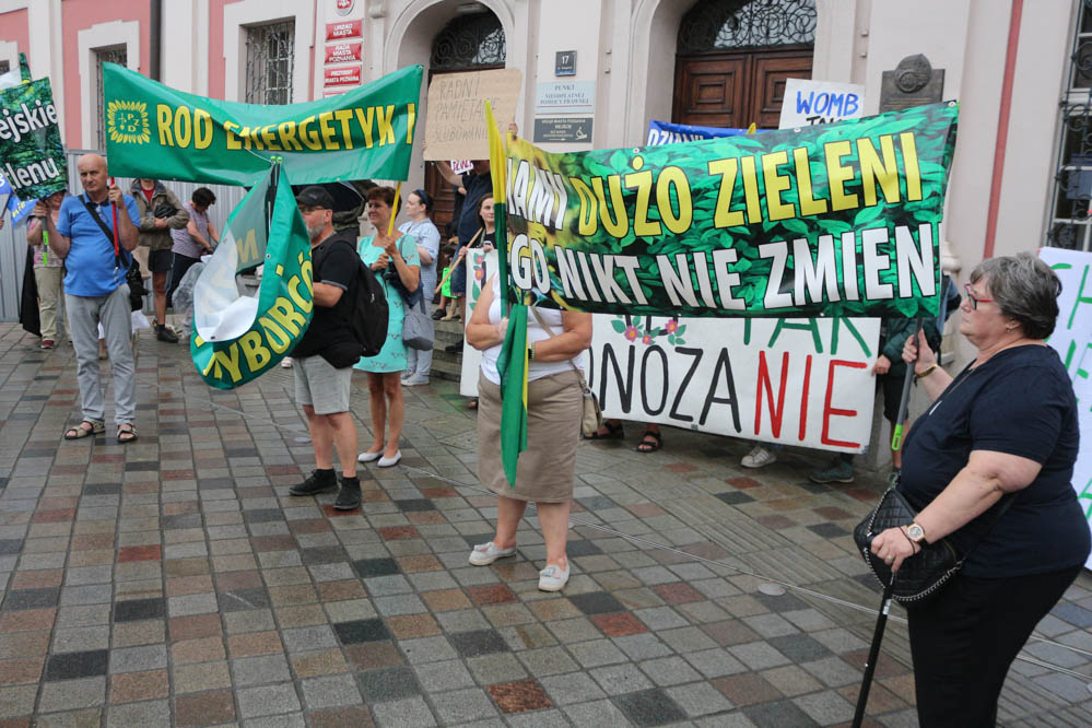 protest mieszkańców droga park górczyn - Leon Bielewicz - Radio Poznań