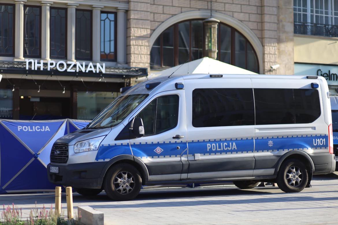 Strzelanina przed hotelem w Poznaniu - KWP