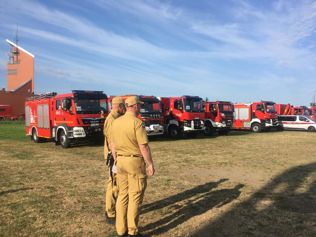 strażacy jadą do grecji będą walczyć z pożarami - Danuta Synkiewicz  - Radio Poznań