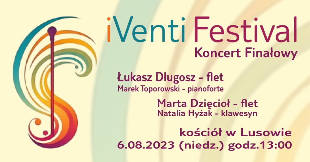 Koncert finałowy iVenti – Festival - Organizator