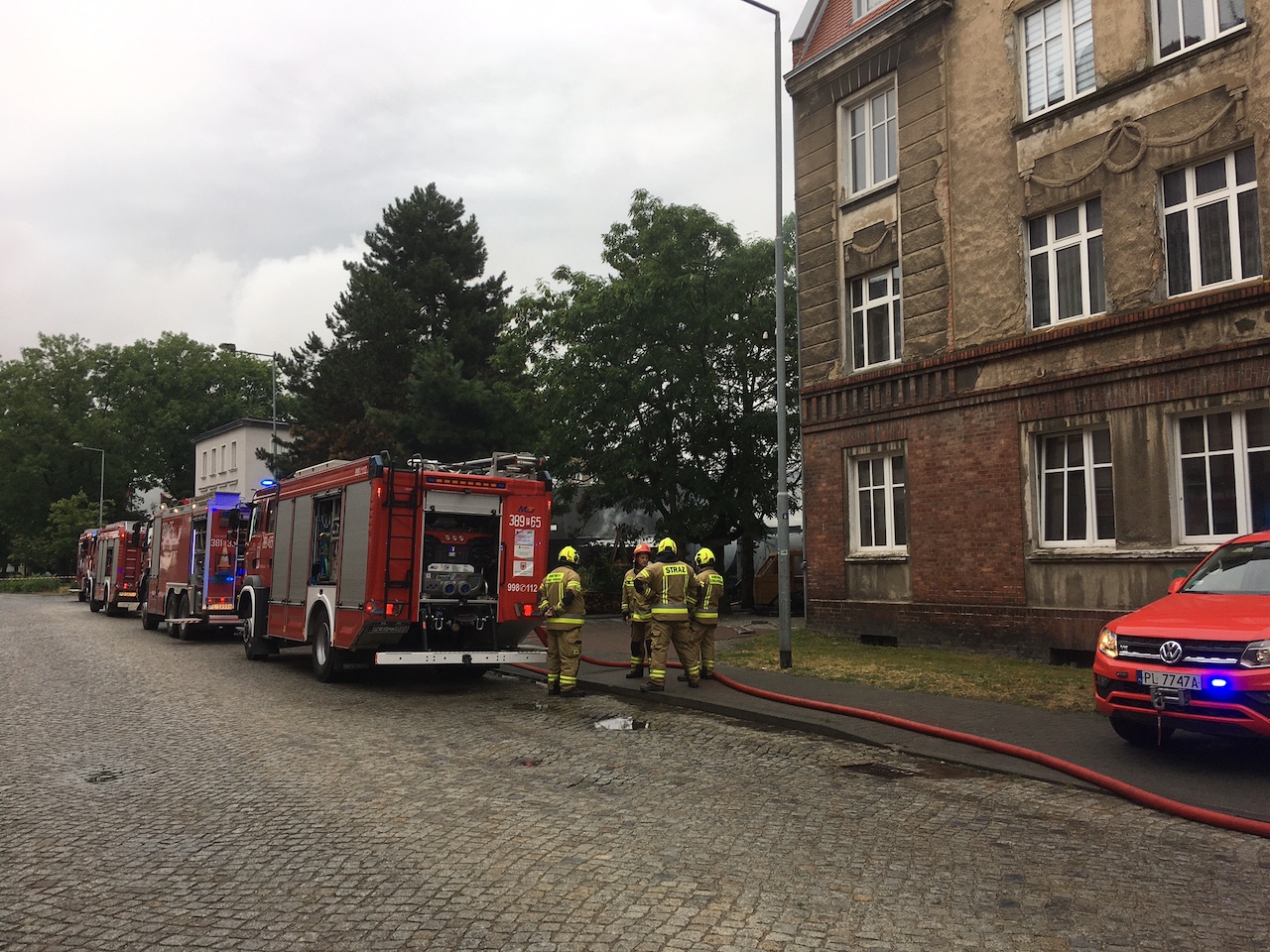 pożar straż pożarna leszno - Jacek Marciniak - Radio Poznań