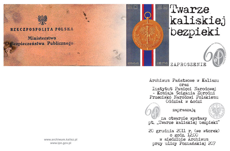 Twarze kaliskiej bezpieki - IPN