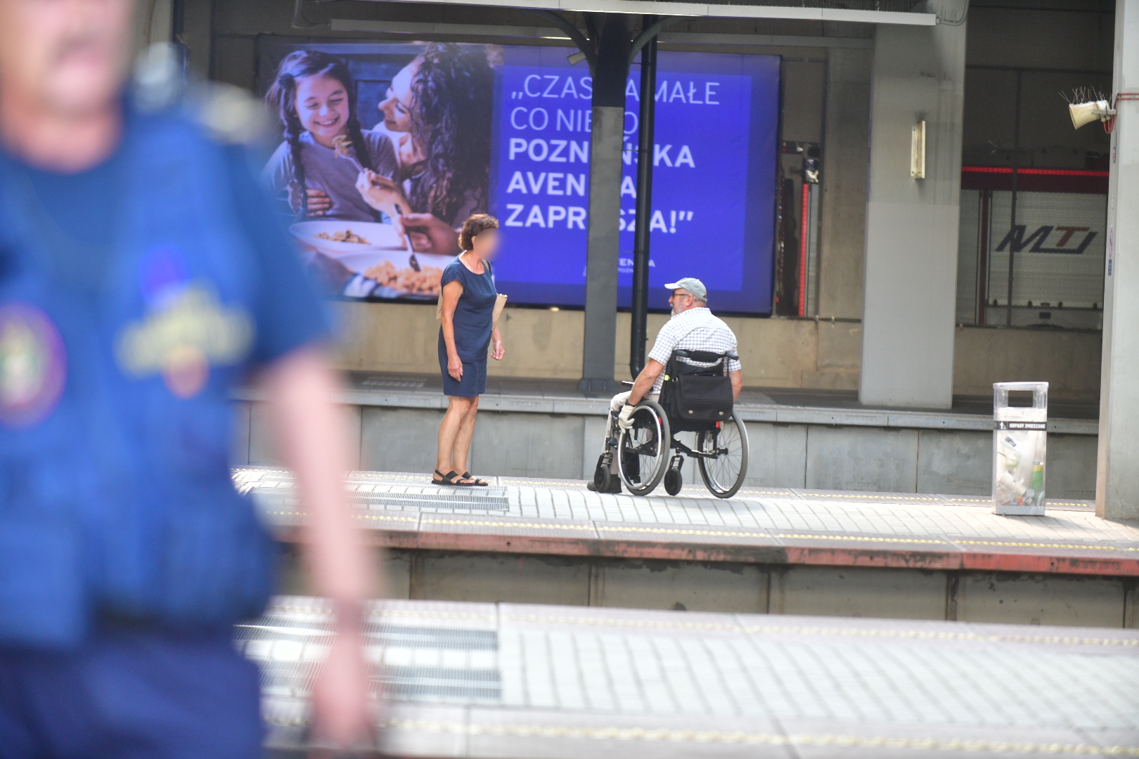 dworzec niepełnosprawny ewakuacja - Wojtek Wardejn - Radio Poznań