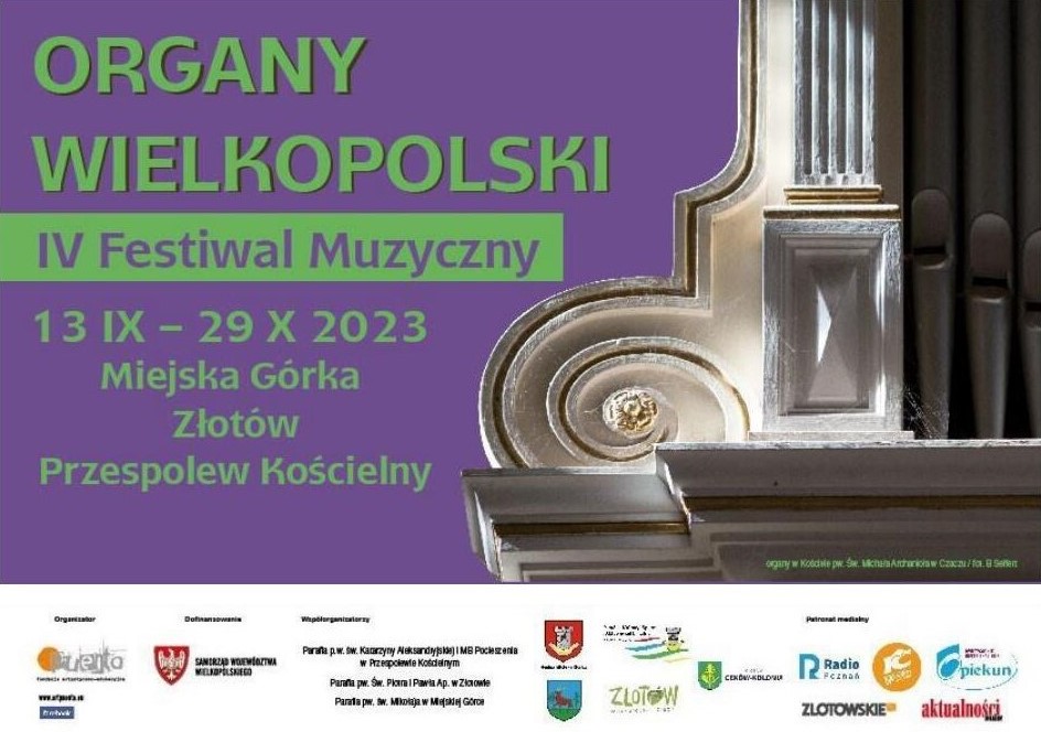 IV Festiwal Muzyczny „Organy Wielkopolski” - Organizator