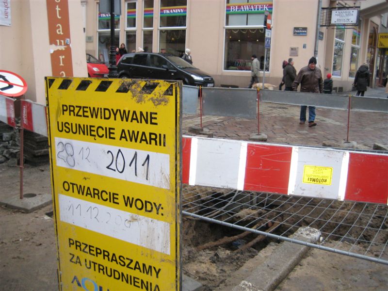 awaria wodociągu - Adam Michalkiewicz