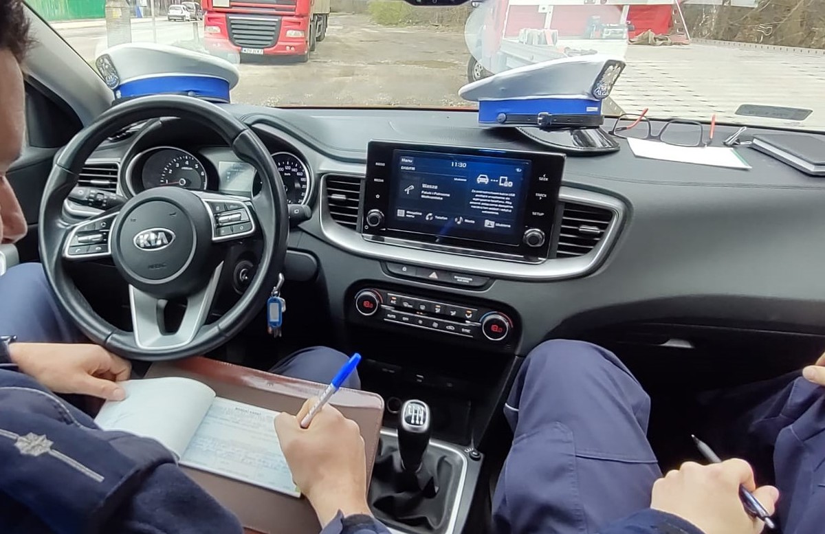 drift w centrum wągrowca - KPP Wągrowiec