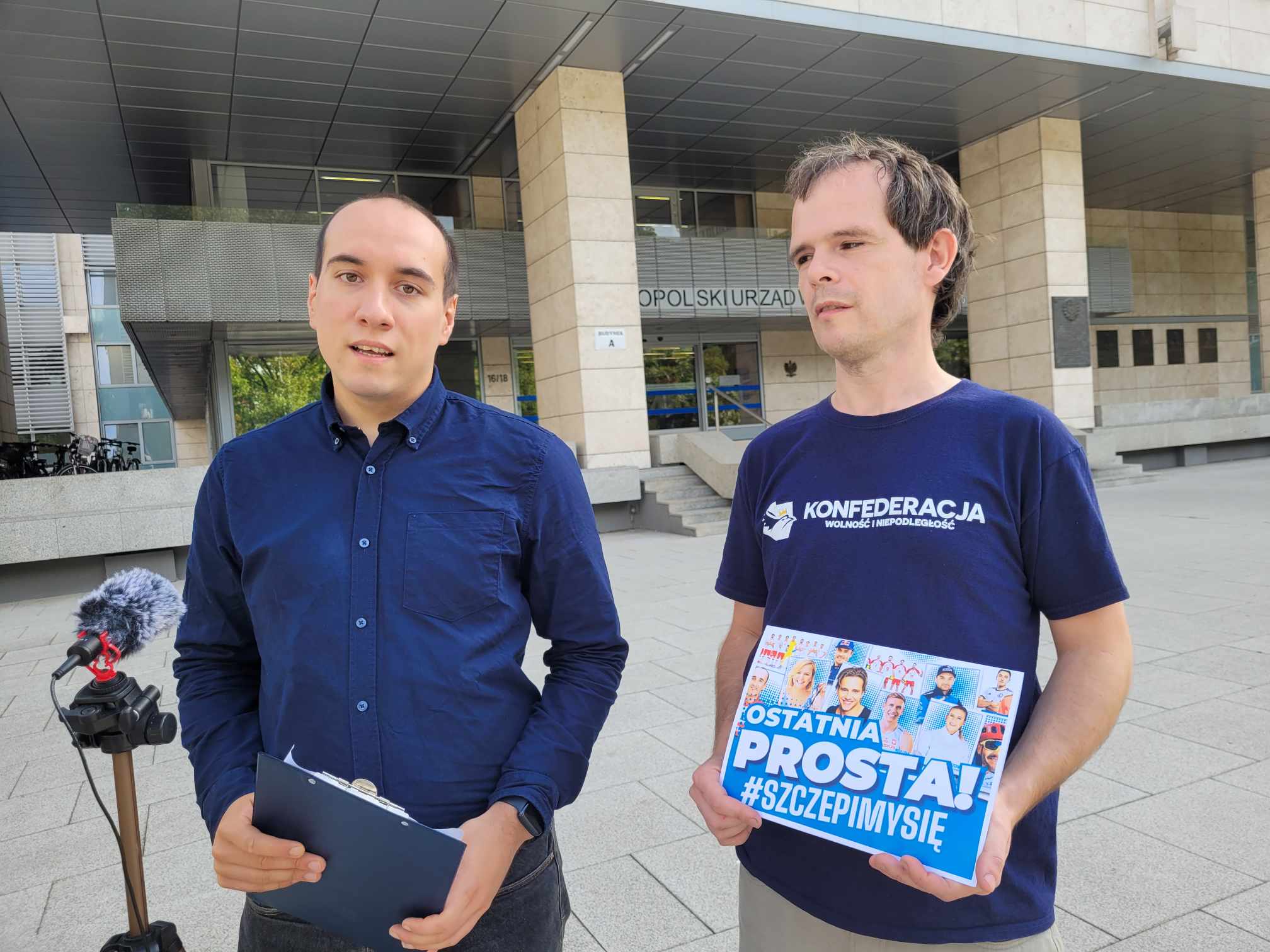 konfederacja ws. szczepionek - Hubert Jach - Radio Poznań