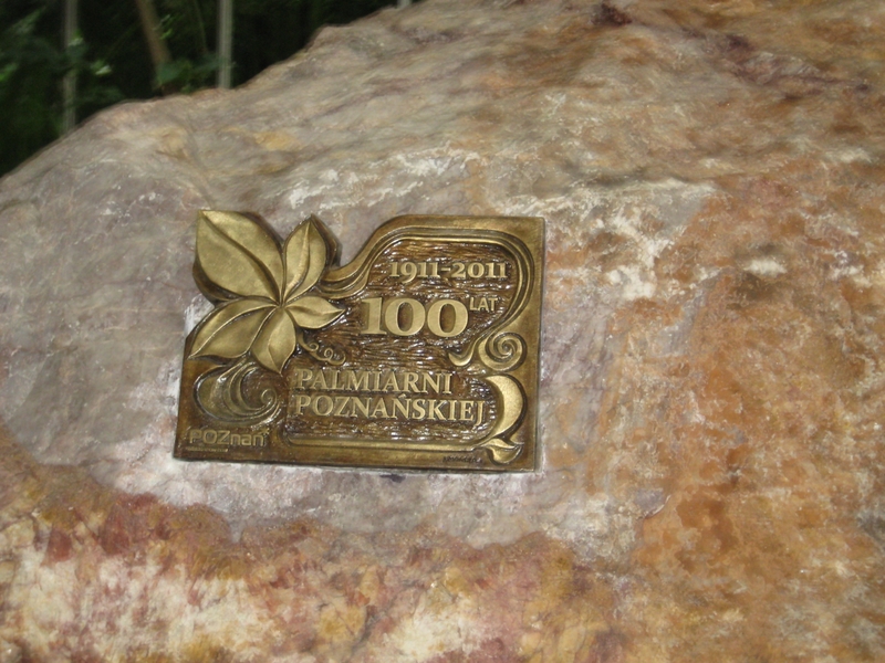 Odsłonięcie tablicy - Palmiarnia - Adam Michalkiewicz