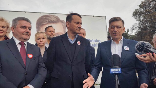 Radosław Sikorski  w kaliszu - Danuta Synkiewicz  - Radio Poznań