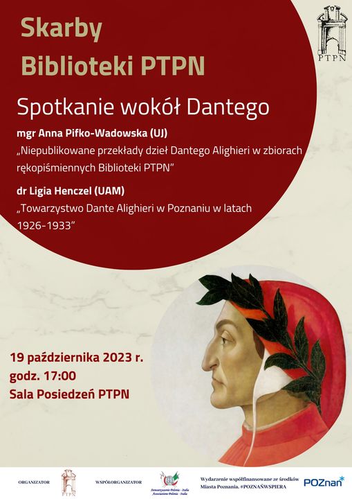 "Skarby Biblioteki PTPN w Poznaniu" - Organizator