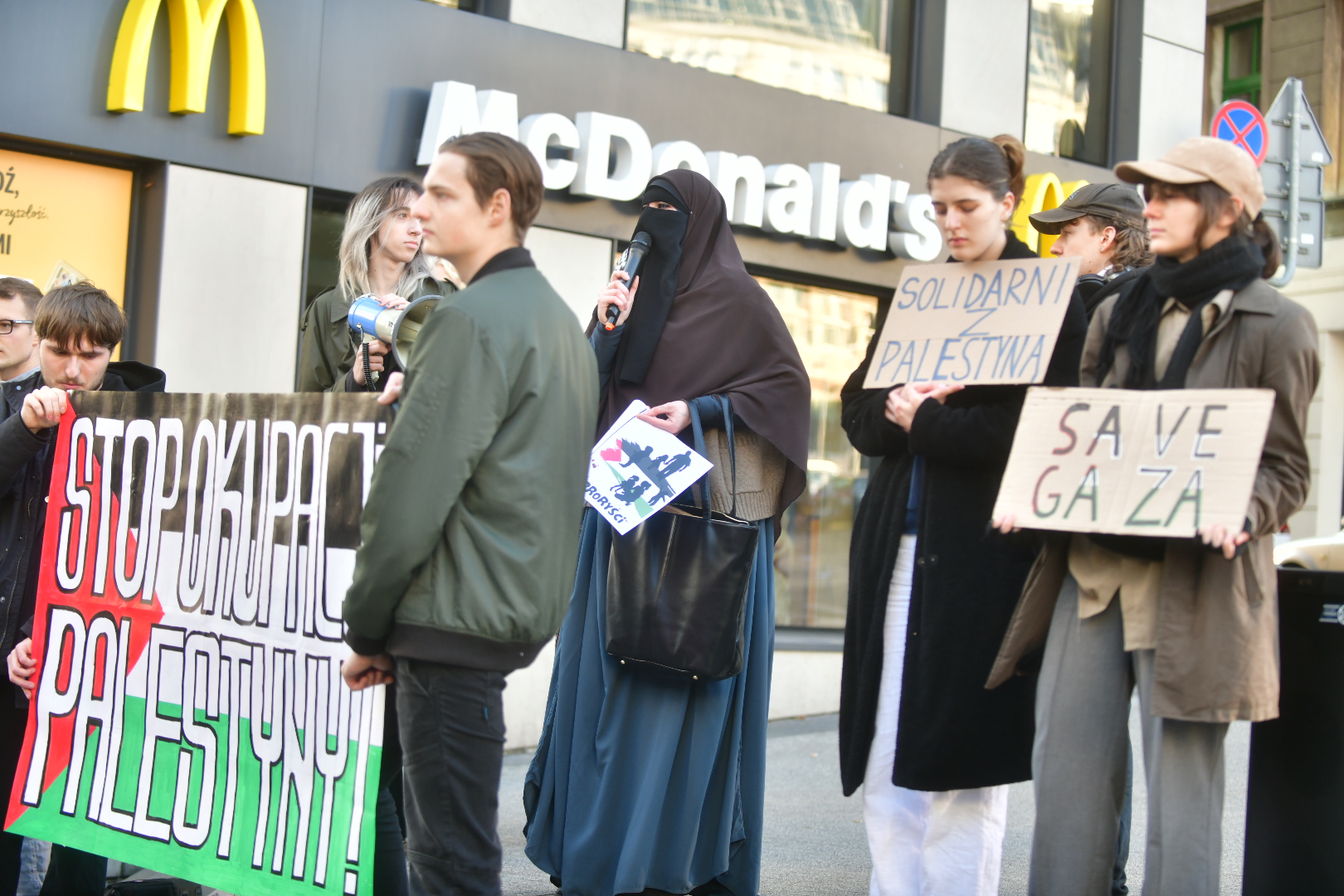 protest palestyna izrael - Wojtek Wardejn - Radio Poznań