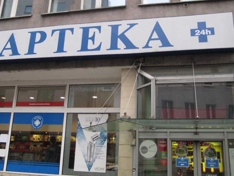 Apteka - witryna - Radio Merkury