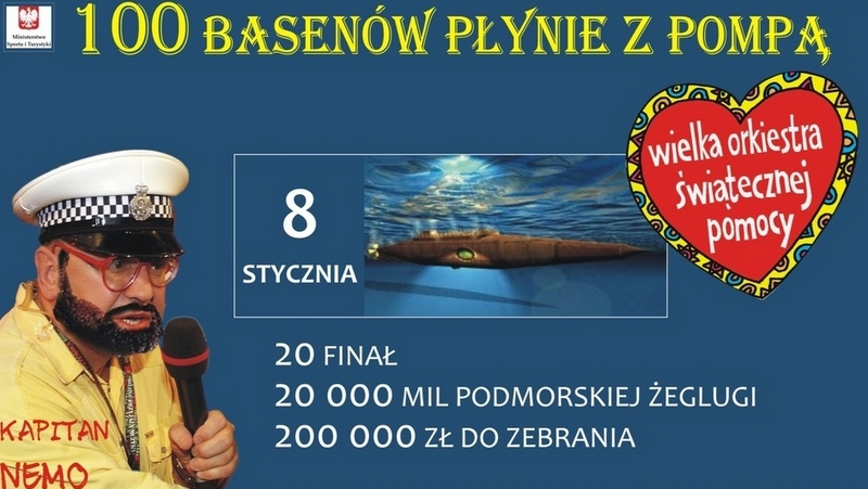 Baseny dla WOŚP - plakat - WOŚP