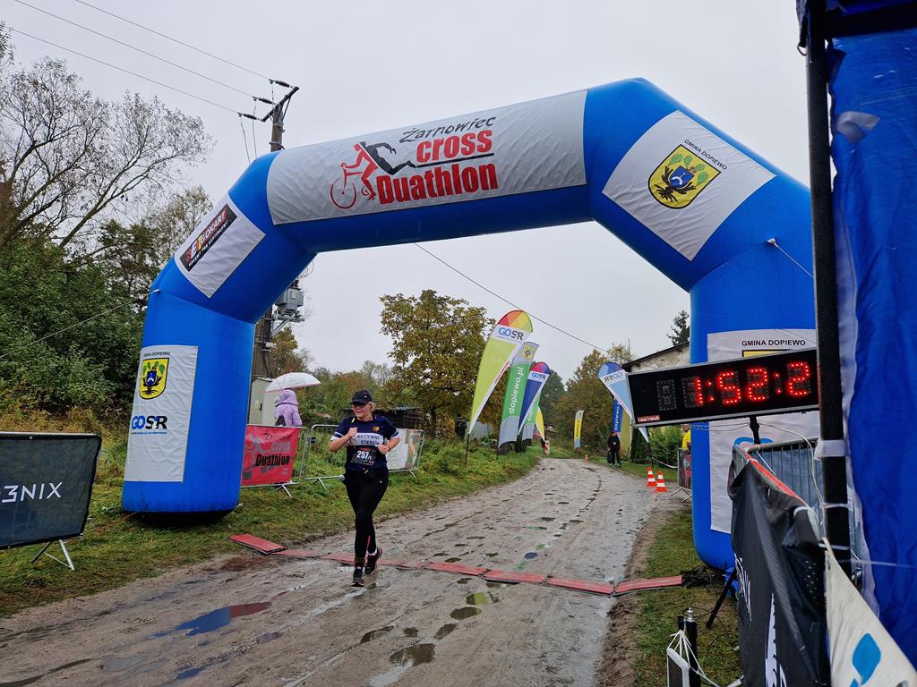 Crossduathlon Żarnowiec - Grzegorz Hałasik - Radio Poznań